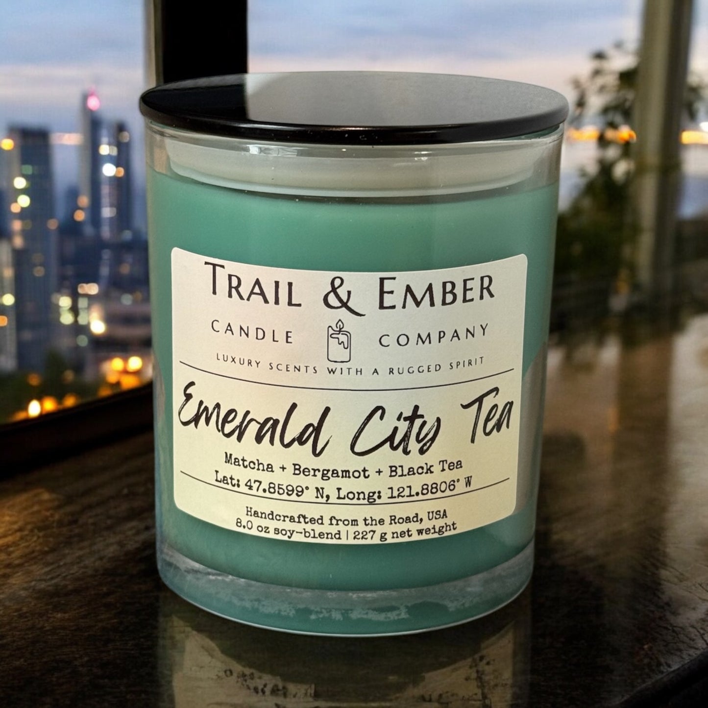 Emerald City Tea Soy Blend Candle