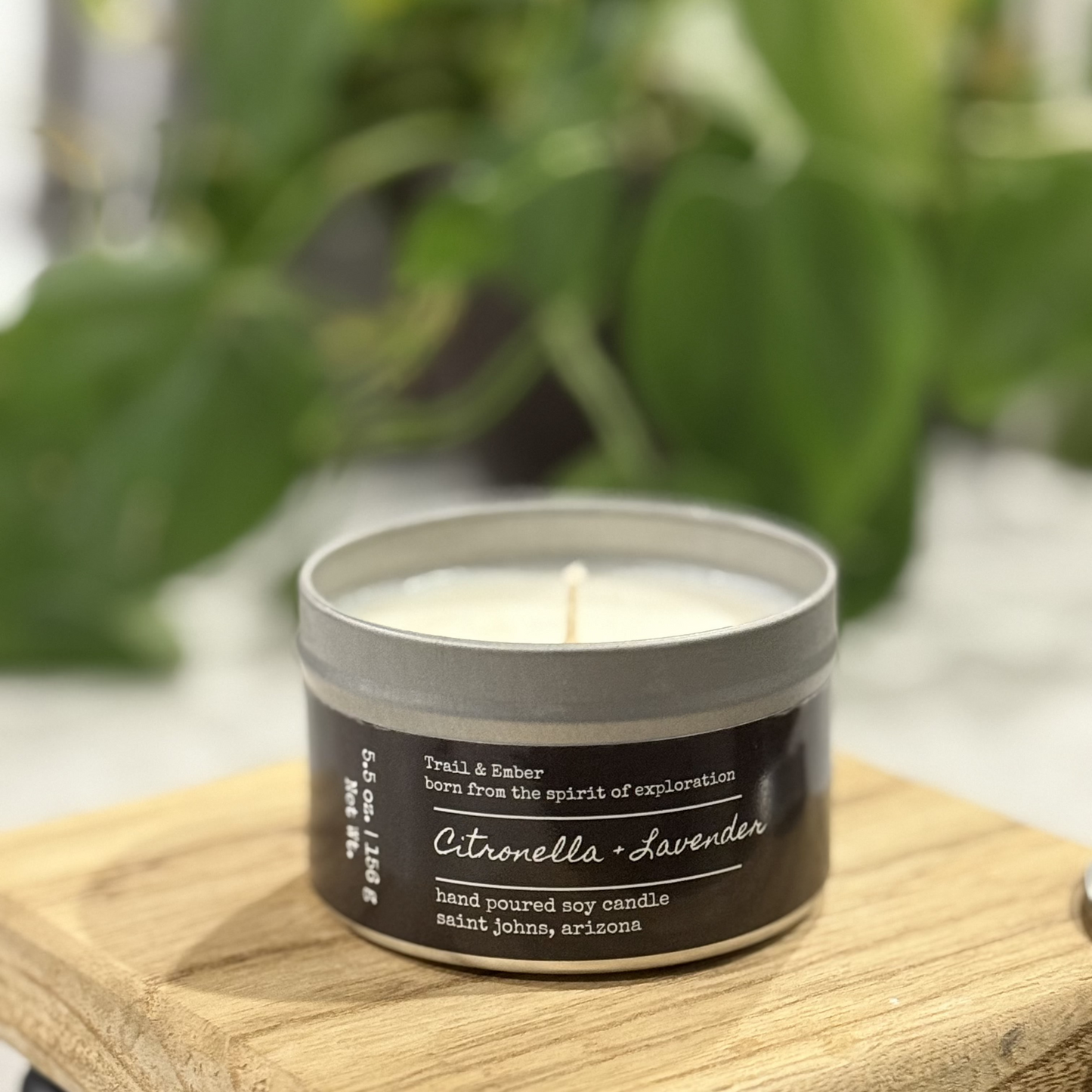 Citronella + Lavender Soy Candle - Outdoor Collection