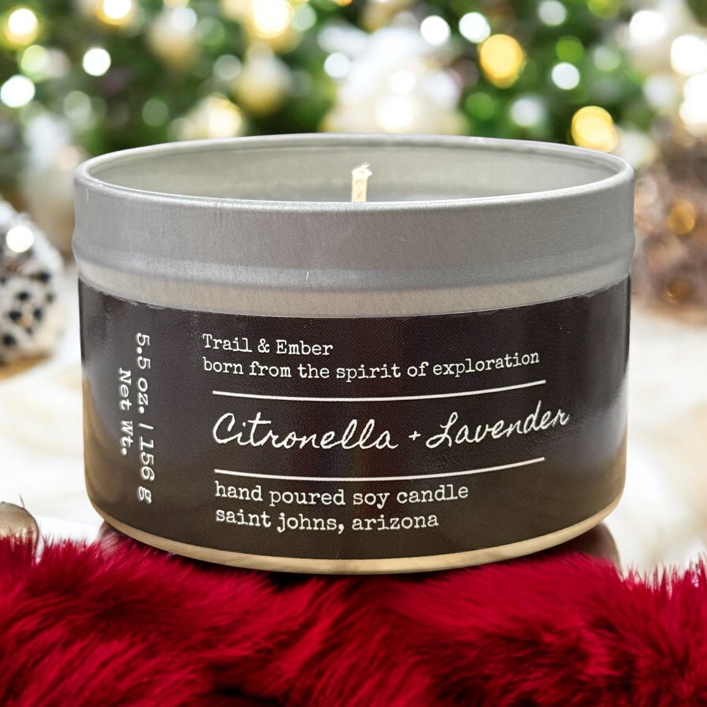 Citronella + Lavender Soy Candle - Outdoor Collection